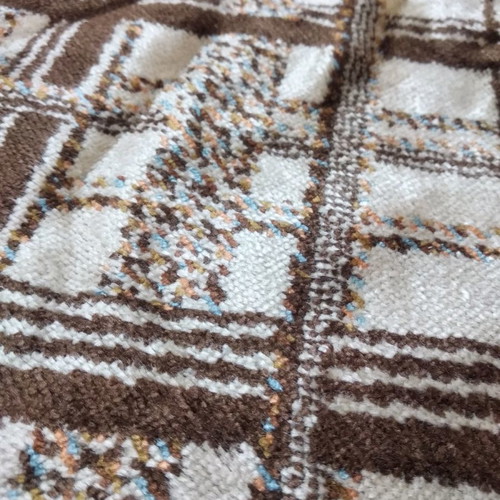 Vintage fabric for furniture upholstery and throws