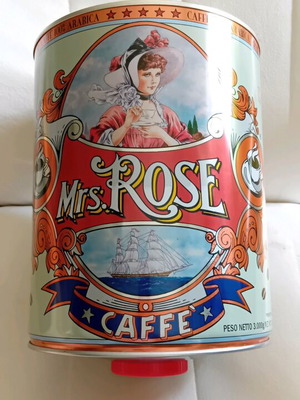 Mrs Rose coffee container 3lt new
