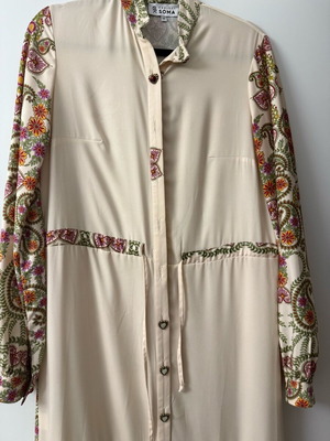 Project Soma long dress like new, beige