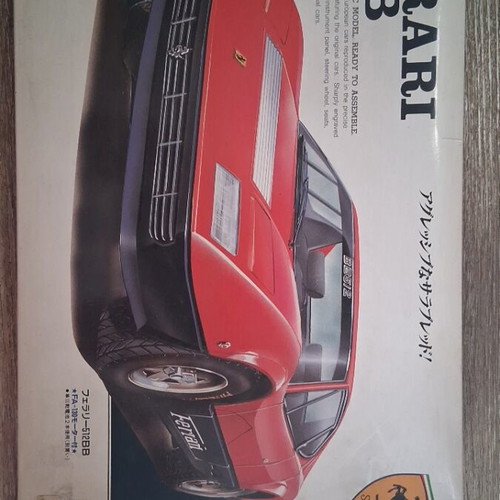 Arii Ferrari 512BB plastic model kit, unused