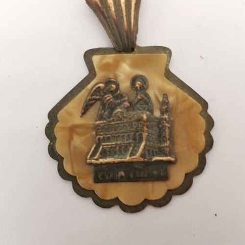 Tinos Panagia Amulet used, from 1970