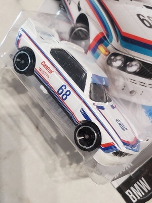 Hot Wheels 2016 BMW 3.0 CSL αγωνιστικό αυτοκίνητο καινούργιο, σφραγισμένο