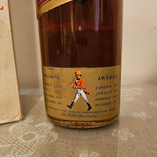 Johnnie Walker Red Label Scotch Whisky new, sealed with original box