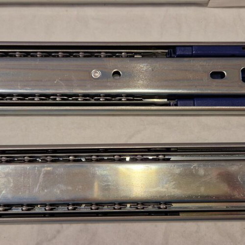 D-FLEX 50cm Soft Close Telescopic Drawer Slides new