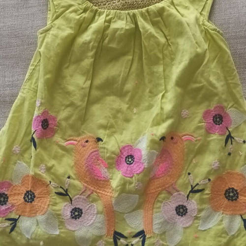 Summer dresses for 2-year-old girl, new, 100% cotton, set of 2