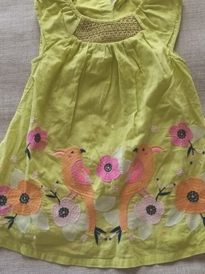 Summer dresses for 2-year-old girl, new, 100% cotton, set of 2
