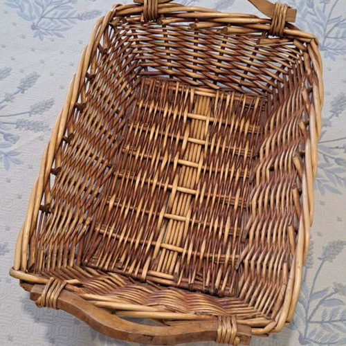 Basket for Bombonieres Vergino with Handles 50x40x13cm new