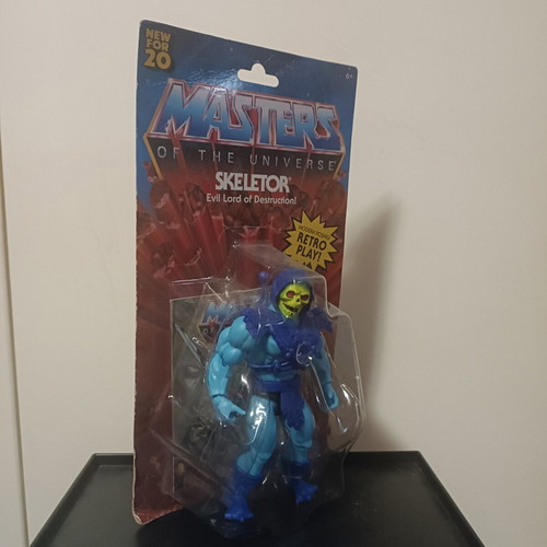 Skeletor Masters of the Universe figure new in box