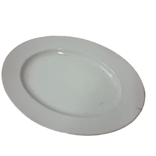 Bohemia Porcelain Oval Serving Plate vintage, used