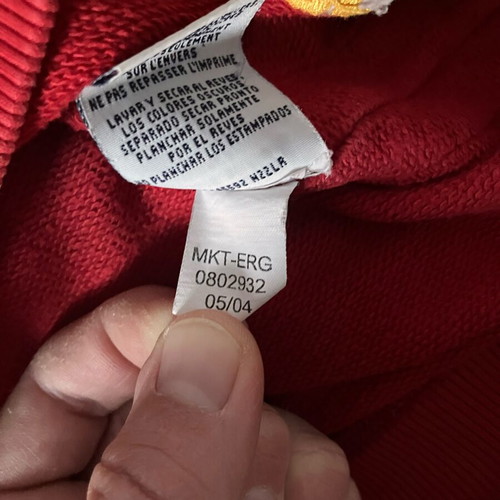 Tommy Hilfiger sweatshirt red size Large like new