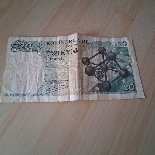 Belgian franc used 1964