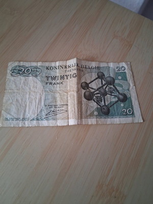 Belgian franc used 1964