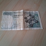 Belgian franc used 1964
