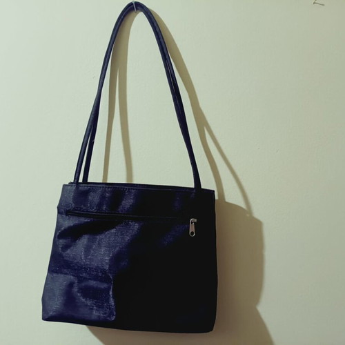 A2S women's black handbag new 25x30 with 2 large pockets