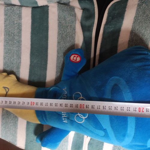 Olympic Games Athens 2004 Mascot Phoebus used, 52 cm