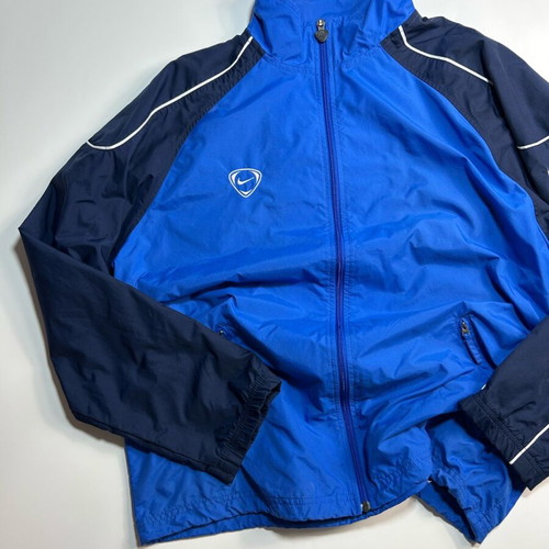 Nike Vintage Jacket Windbreaker Blue Size L