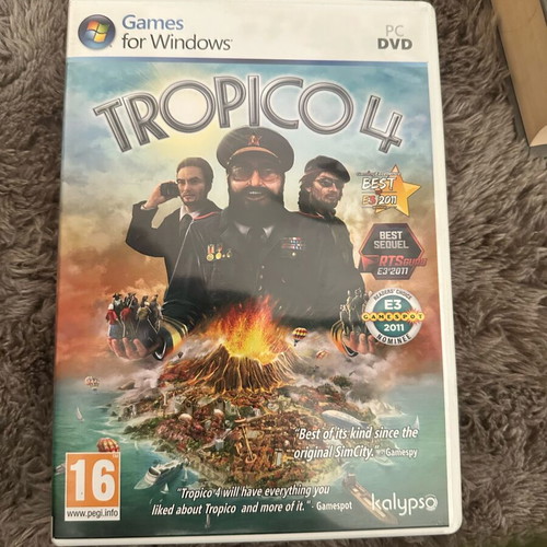 Tropico 4 PC game like new, complete edition with manual