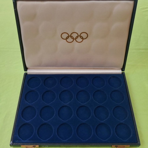 Coin cases used, pack of 5 for euro and coin storage