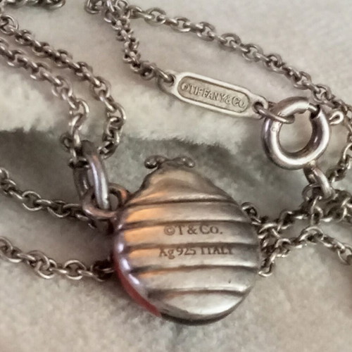 Tiffany & Co 925 Italy Silver Necklace like new, 40cm chain