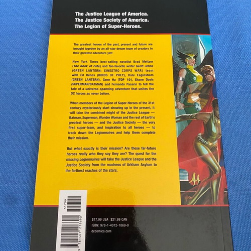 Justice League of America The Lightning Saga graphic novel like new