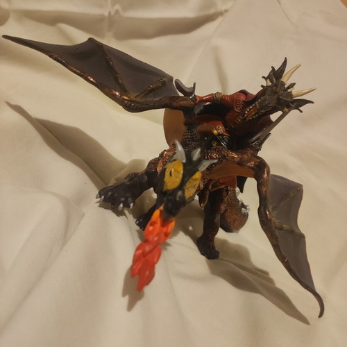 Dragon and Prince of Darkness figures by Papo used