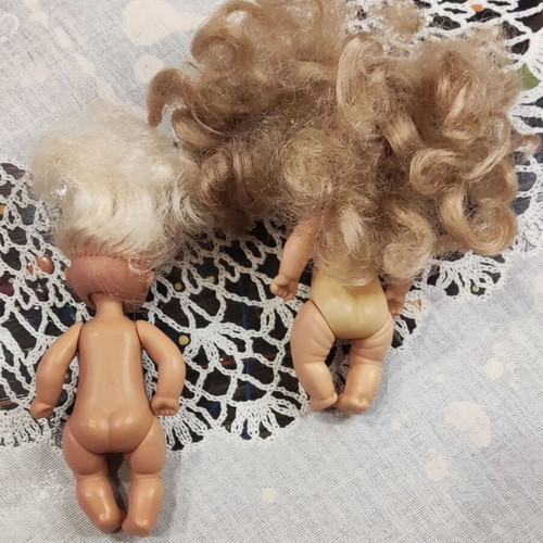 Bibi Bo dolls used, set of two babies