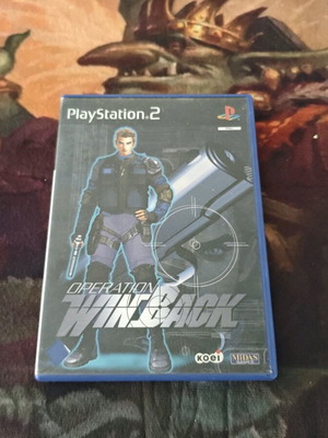 PS2 Operation Winback like new