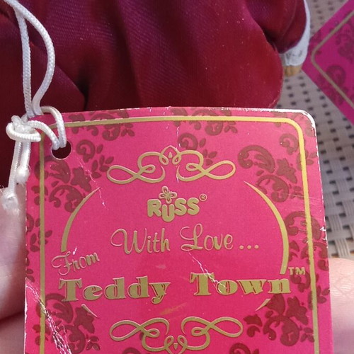 Russ Teddy Town Victorian Boy and Victorian Girl collectible set like new