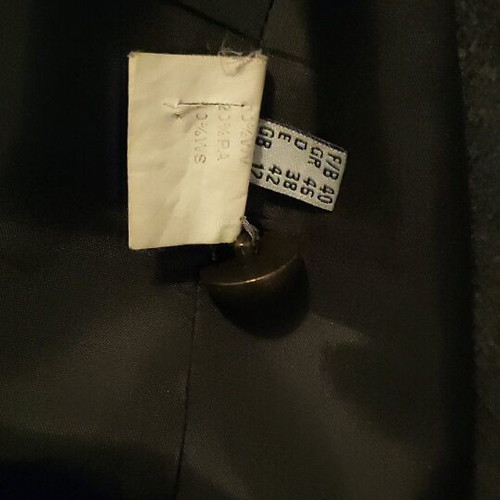 Women's OKS coat like new, gray, size M