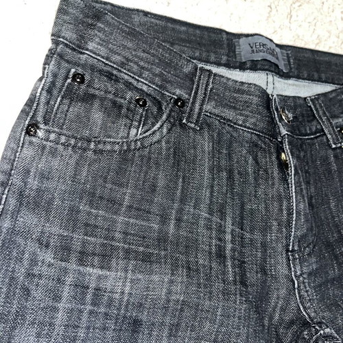 Versace Jeans Couture vintage grey denim pants W29 L34 Medusa