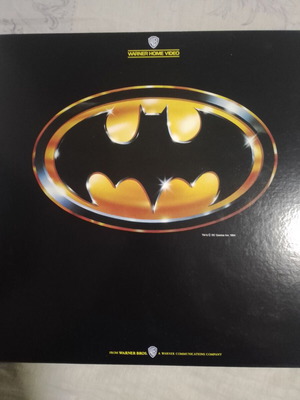 Batman 1989 Laserdisc σαν καινούργιο, περιπέτεια δράσης