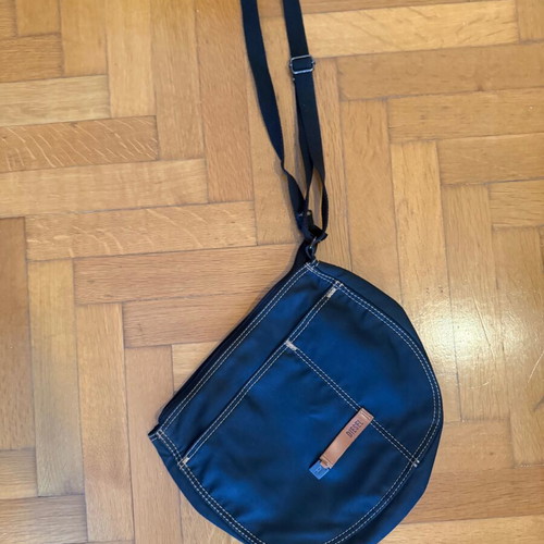Diesel handbag with denim pockets, new, blue