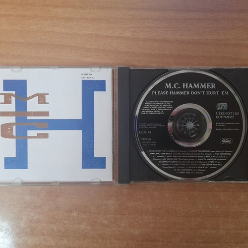 MC Hammer Please Hammer Don't Hurt 'Em CD, hip-hop
