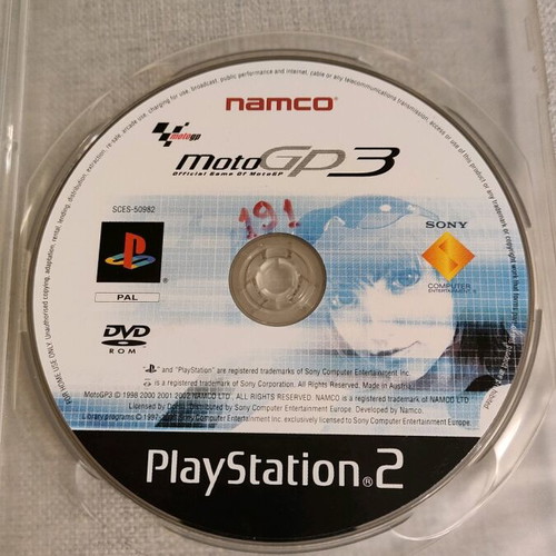 MotoGP 3 PlayStation 2 used, racing
