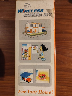 Wireless Camera Kit 2.4GHz security system like new