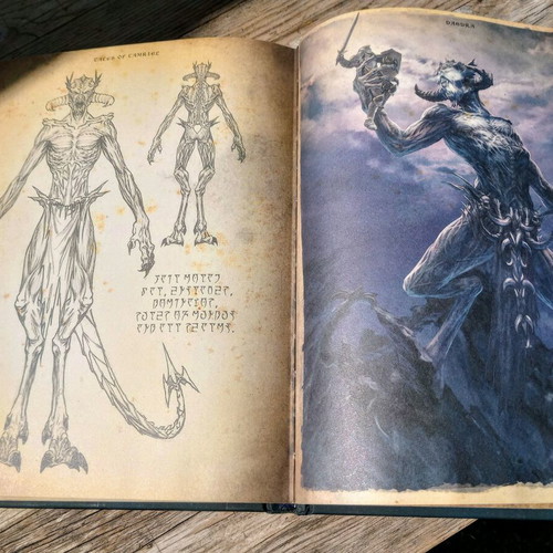 Elder Scrolls Online Tales of Tamriel Book II The Lore hardcover used volume