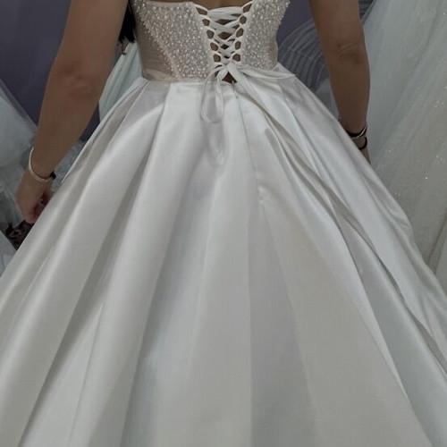 Wedding dress white size S like new