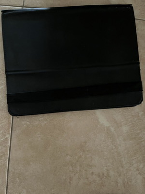 Tablet case universal black 10" with stand function like new