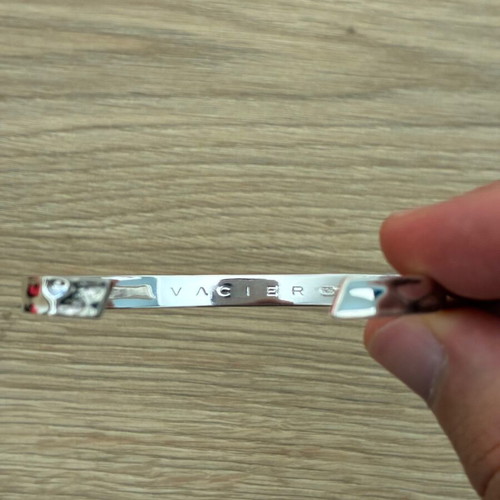 VACIER Exclusive Unisize Cuff bracelet, 925 sterling silver