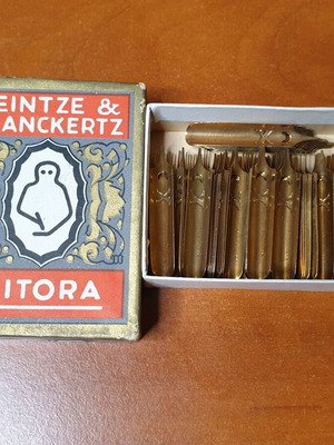 Heintze & Blanckertz No 632 Goldfeder nibs, pack of 100, excellent condition