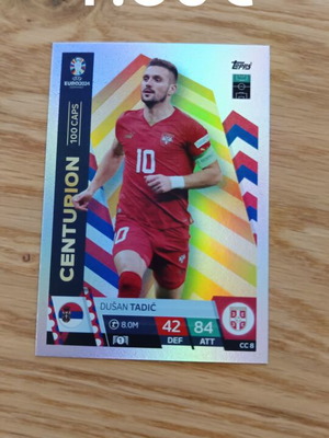 Dusan TADIC centurion topps match attax euro 2024