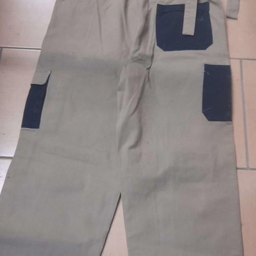 Kapriol Kalahari work overalls with suspenders beige new