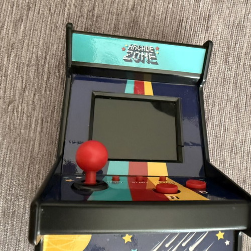 Mini arcade machine Legami Milano used with 240 mini games