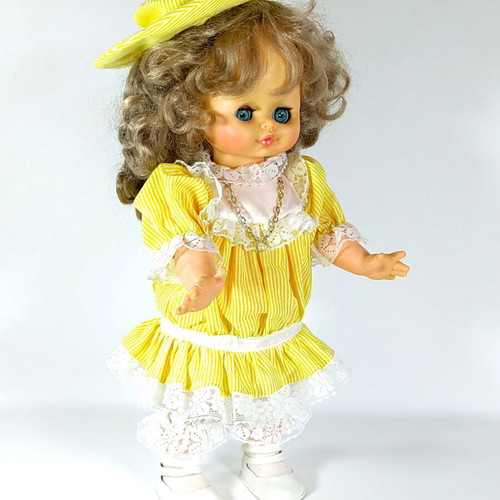 El Greco Mechanical Doll 43cm vintage, like new