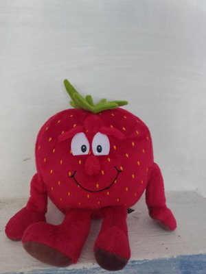 Goodness Gang Strawberry λούτρινη μεταχειρισμένη συλλεκτικό παιχνίδι