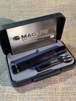 Φακός Maglite Solitaire μίνι σε μαύρο χρώμα καινούργιος