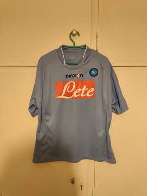 Napoli Italy football jersey, authentic, size M