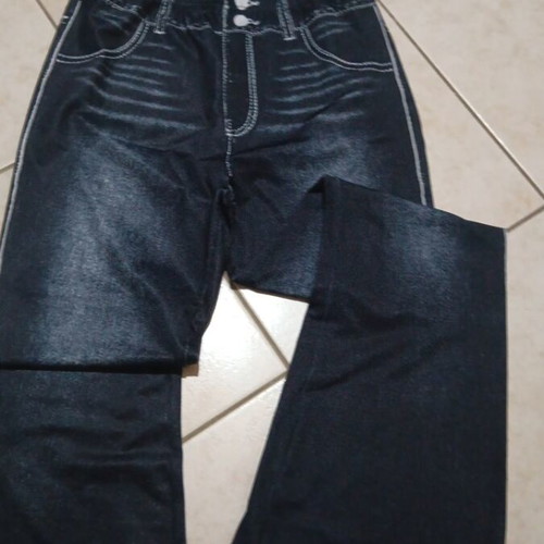 Elastic pants, black, size M / 38 / 10