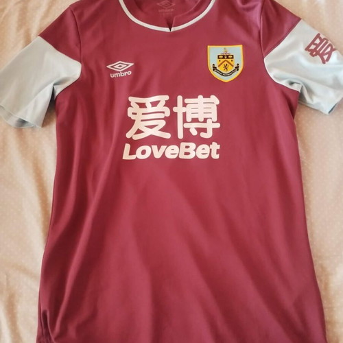 Burnley FC Home Shirt 2020-21 like new, authentic