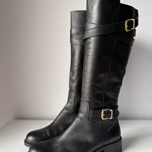 Sagiakos leather boots new, size 40, black